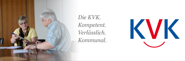 Die KVK. Kompetent. Verlässlich. Kommunal.