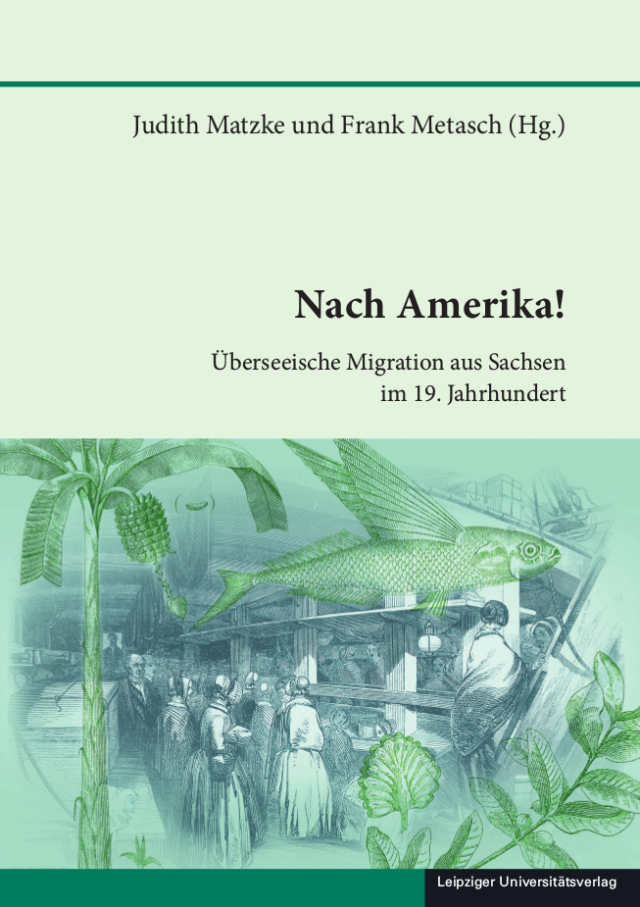 Zweigeteiltes Buchcover in Lindgrün. Oben Titel und Herausgeber. Unten eine Überlagerung zweier historischer Illustrationen. 