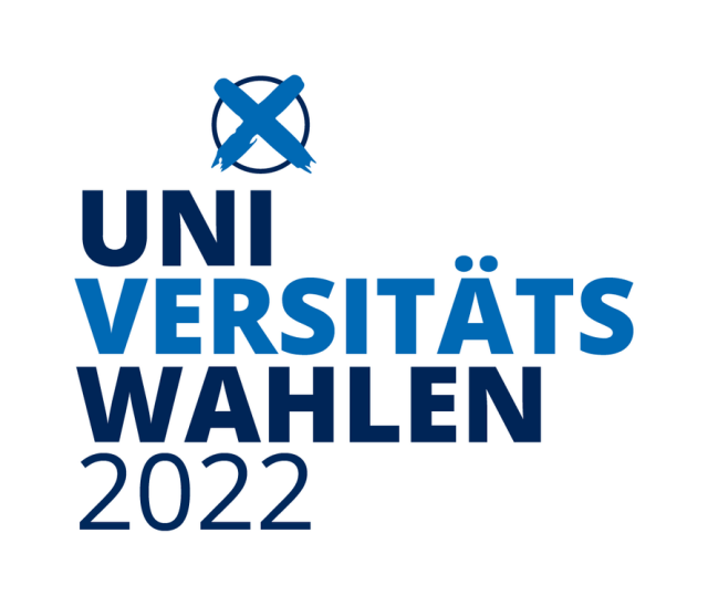 Logo der Universitätswahlen 2022