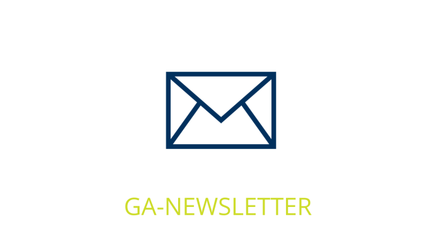 GA Newsletter und blauer Brief (Icon)