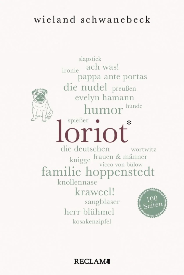 Cover des Buchs 'Loriot' aus der Serie '100 Seiten'
