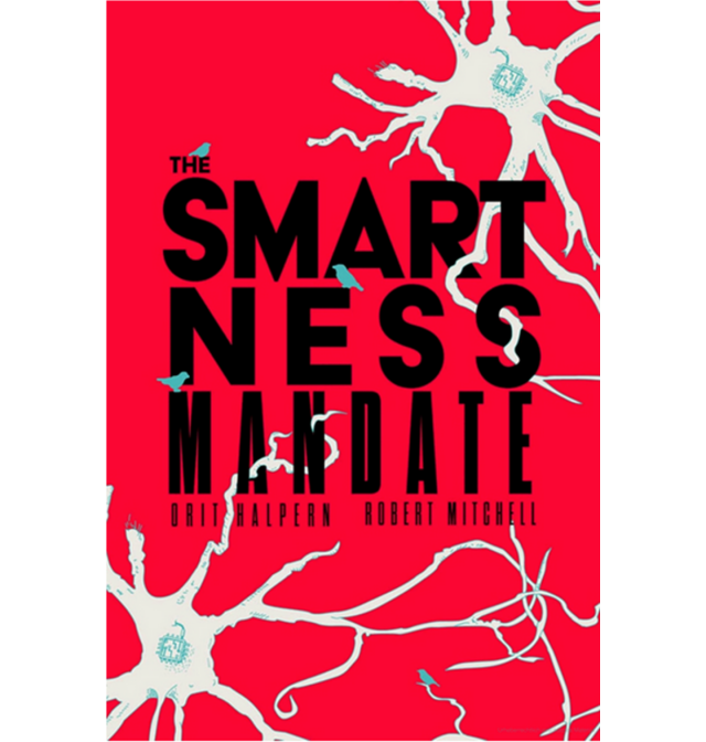 Book cover 'Smartness Mandate', background red