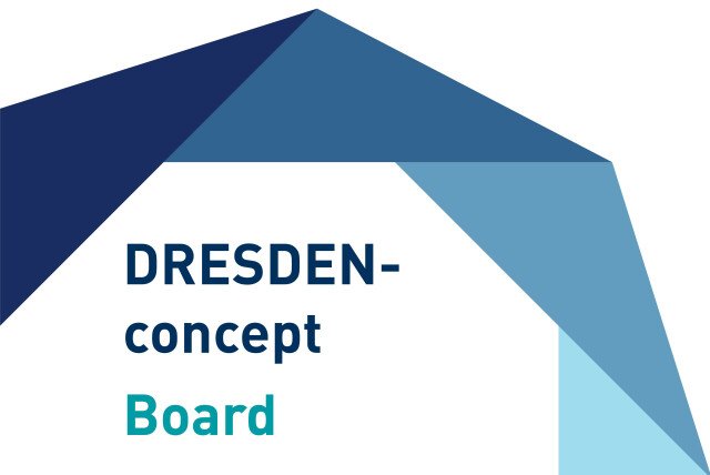 dekoratives Element - Schriftzug DRESDEN-concept Board