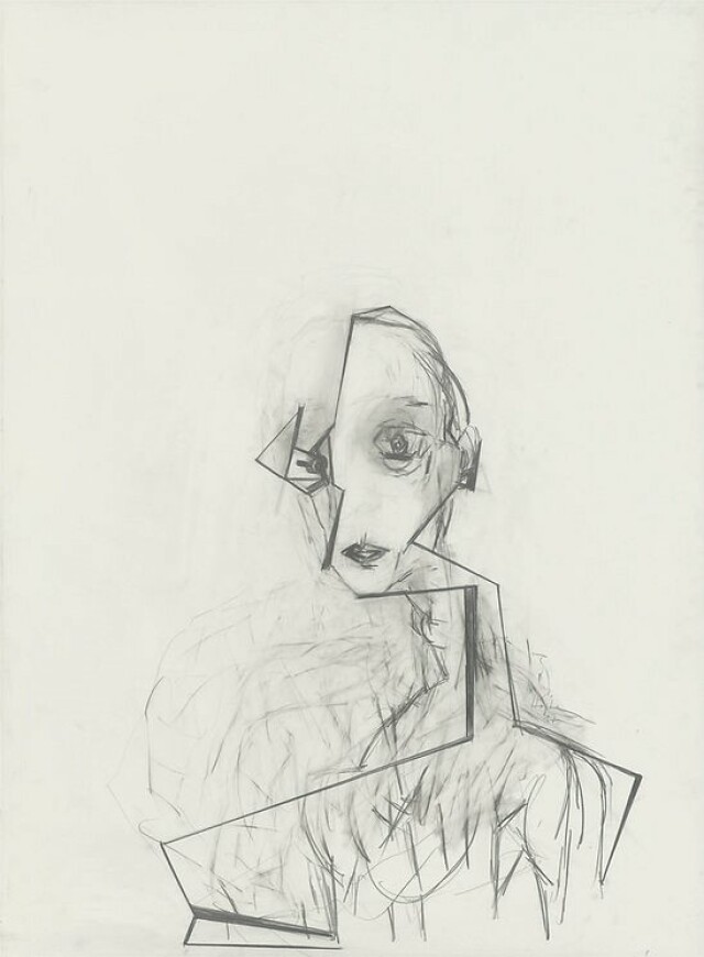 Ein von Elke Hopfe gezeichnetes Porträt