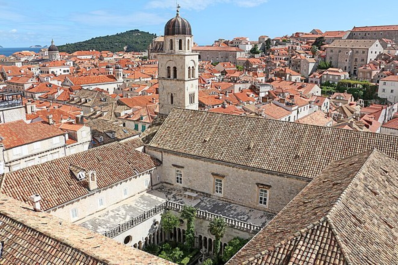 Franciscan Monastery in Dubrovnik.