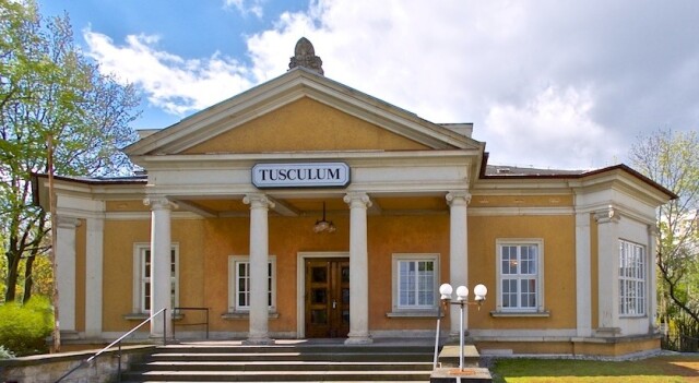 Outer front of the Tusculum