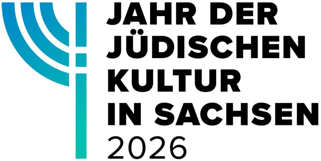 Logo of the jewish culture year in Saxony 2026