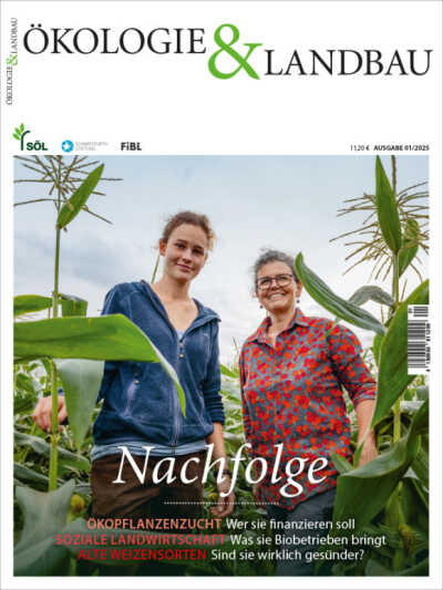 Titelseite der Ökologie & Landbau (01/2025)