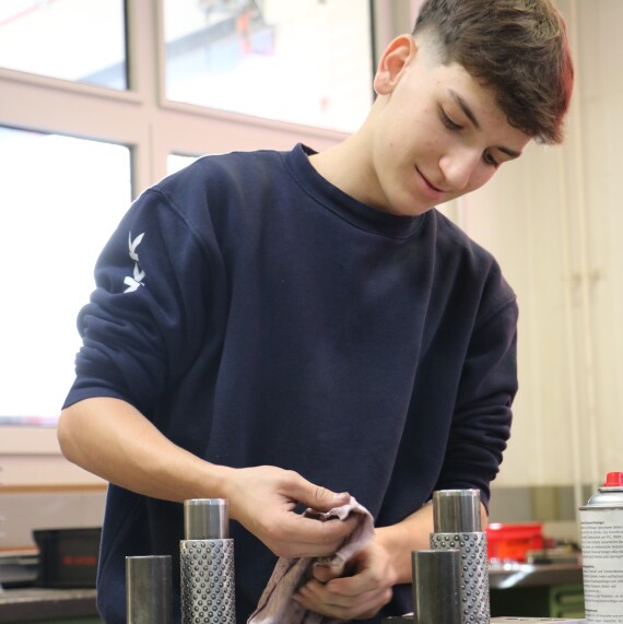 Bild Lehrling Gianluca